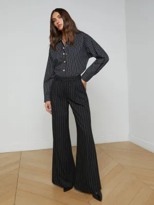 Allanah Pinstriped Trouser