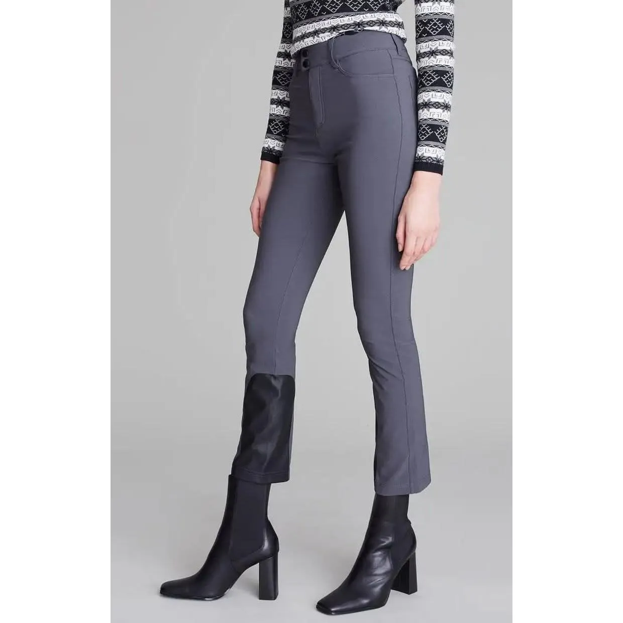 Alp N Rock Naomi Straight Leg Pant Charcoal Final Sale