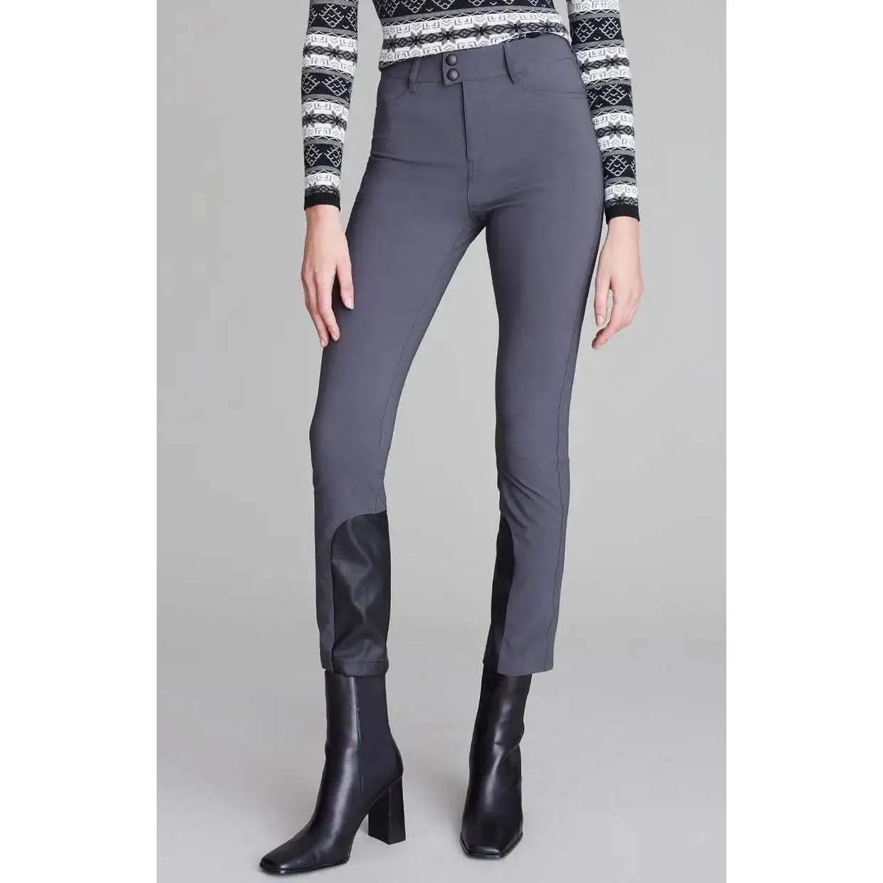 Alp N Rock Naomi Straight Leg Pant Charcoal Final Sale