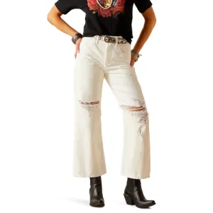 Ariat Tomboy Wide Jean in White