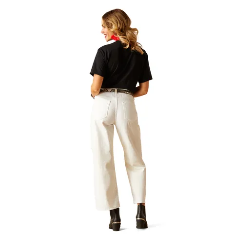 Ariat Tomboy Wide Jean in White