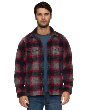 ATOKA SHAGGY SHERPA SHIRT JACKET