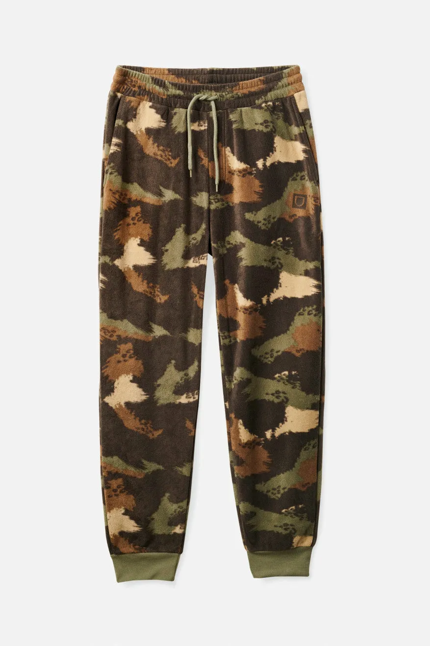 Blanket Fleece Jogger - Brushed Camo