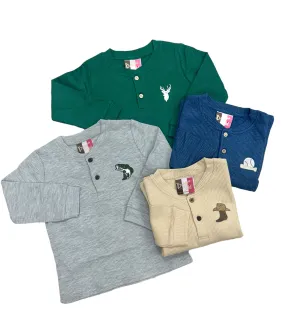 Boy's Henley LS Shirt