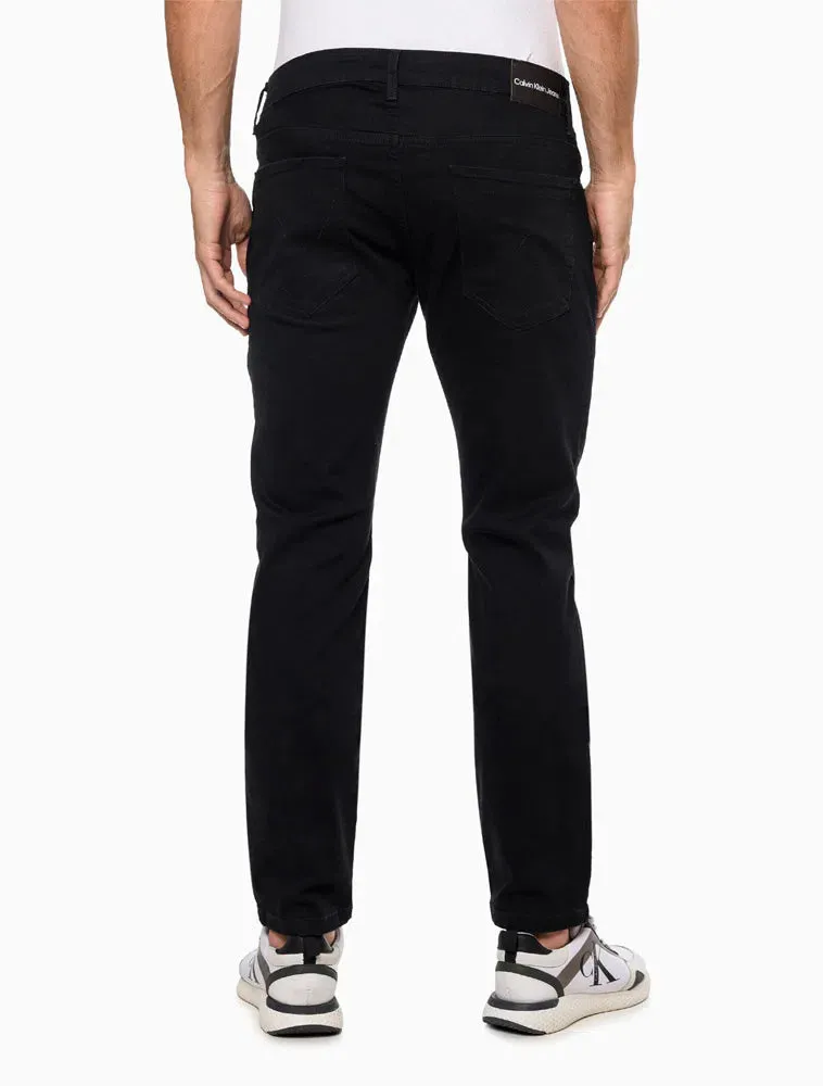 Calça Jeans Masculina Skinny 5 Pockets Preta Calvin Klein Jeans