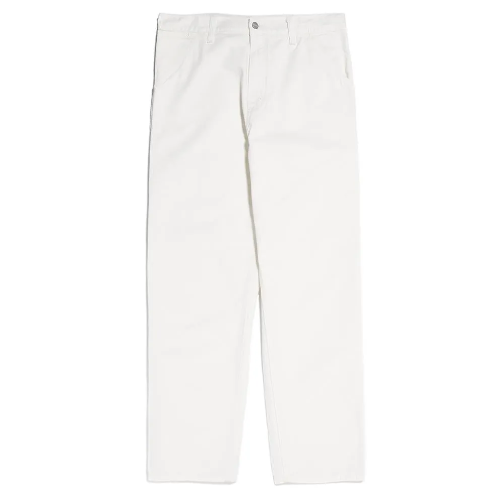 Carhartt WIP Single Knee Pant / Off White