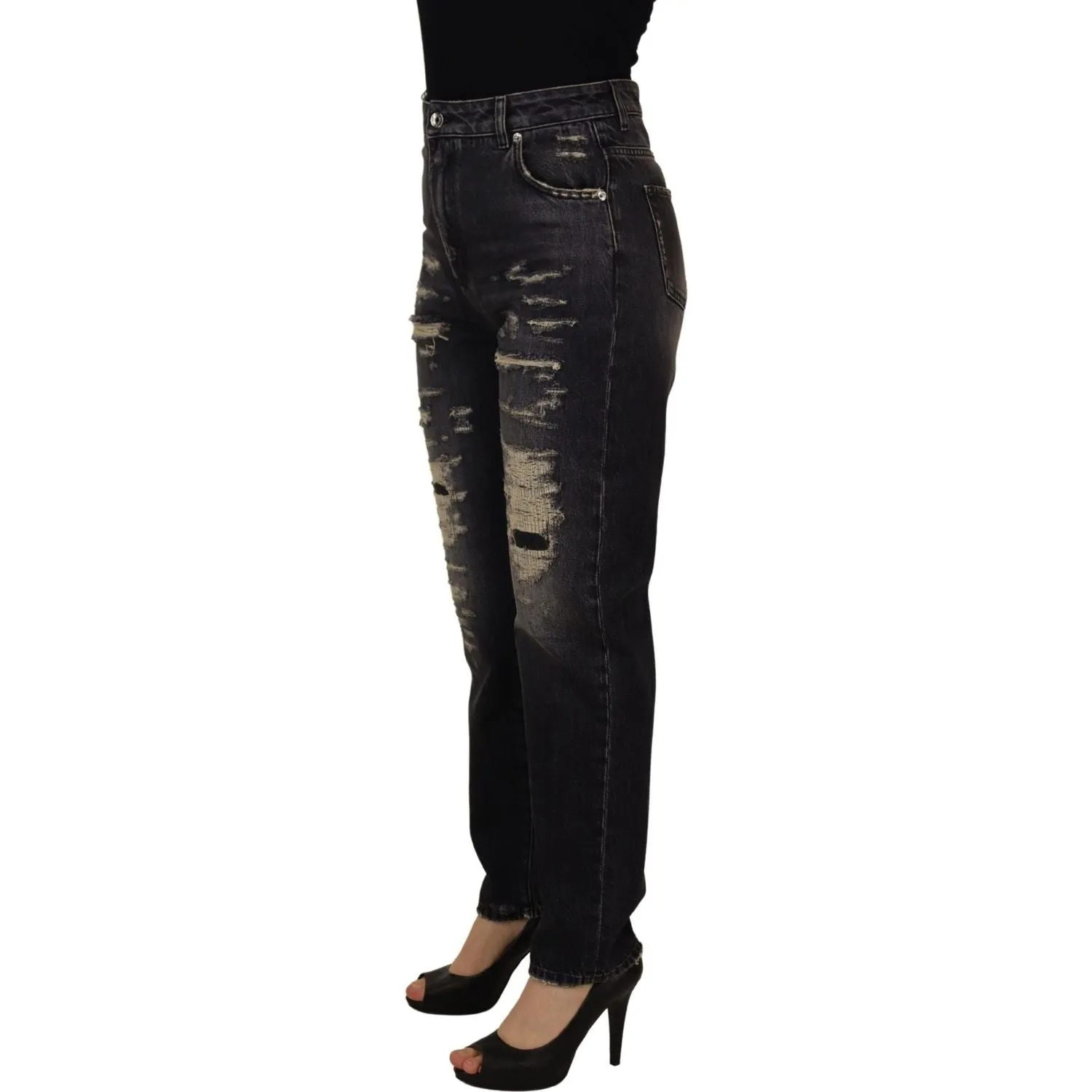 Dolce & Gabbana Elegant High Waist Skinny Jeans