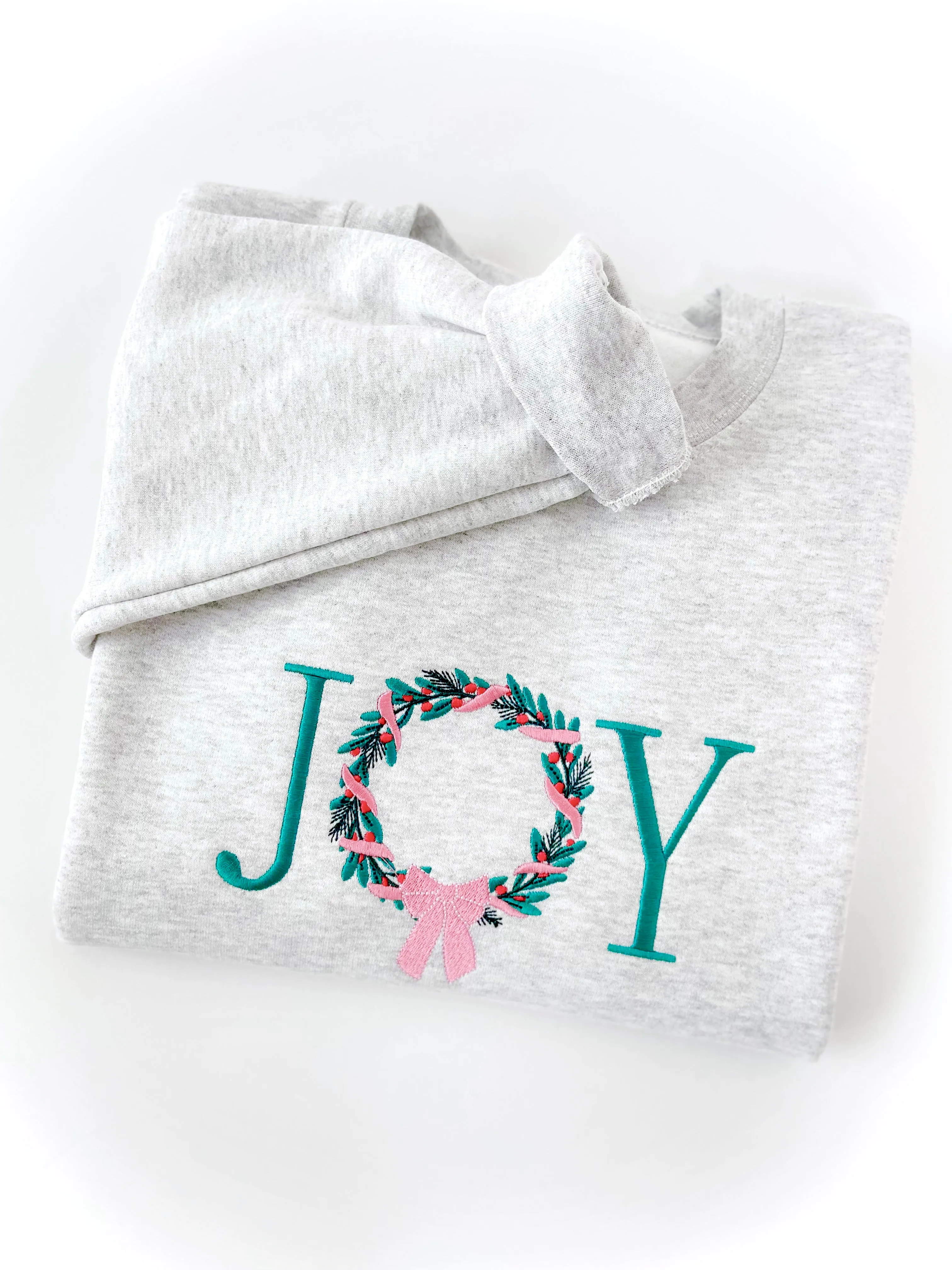 JOY Embroidered Sweatshirt