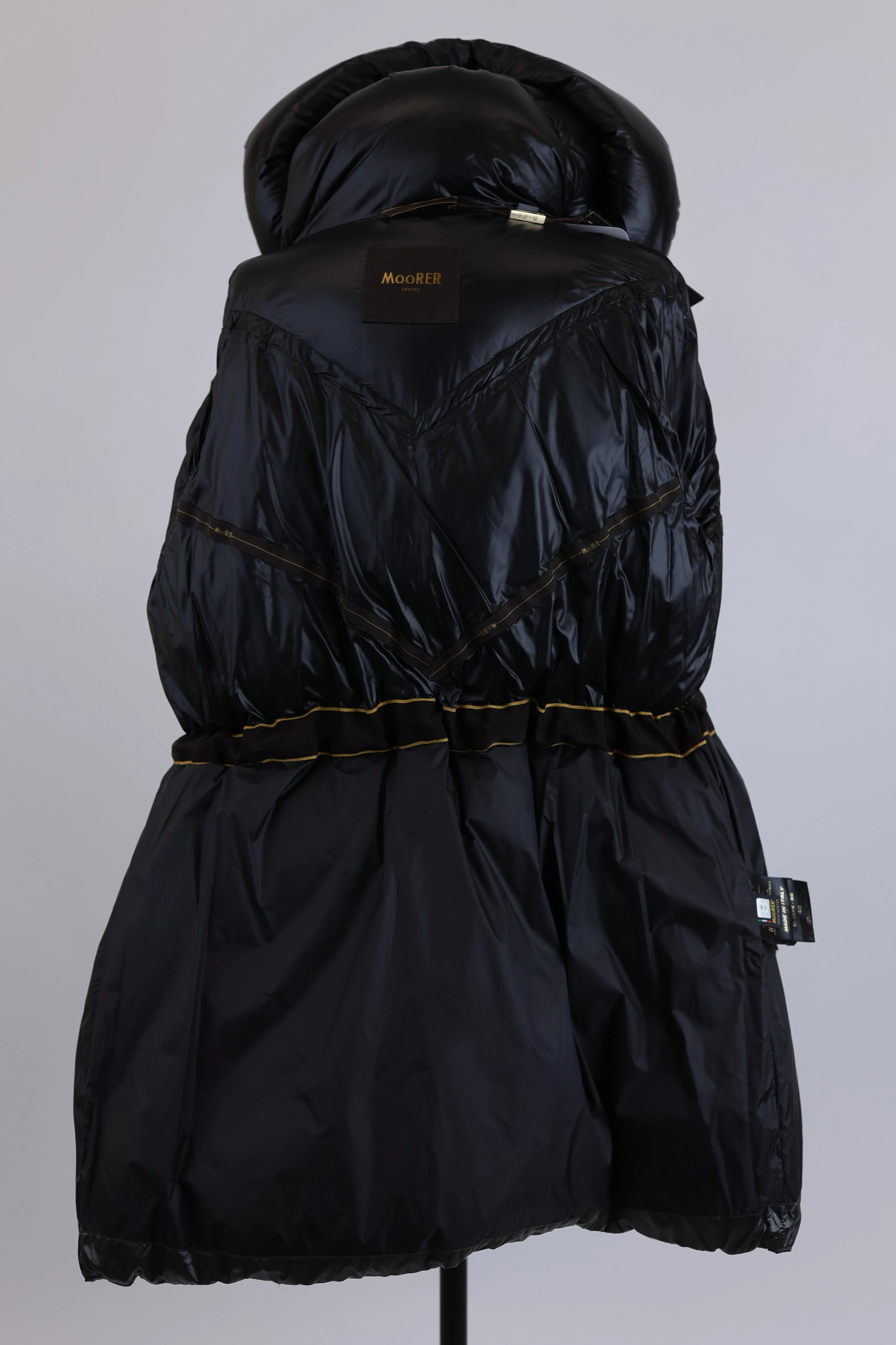 Long Down Filled Parka Coat