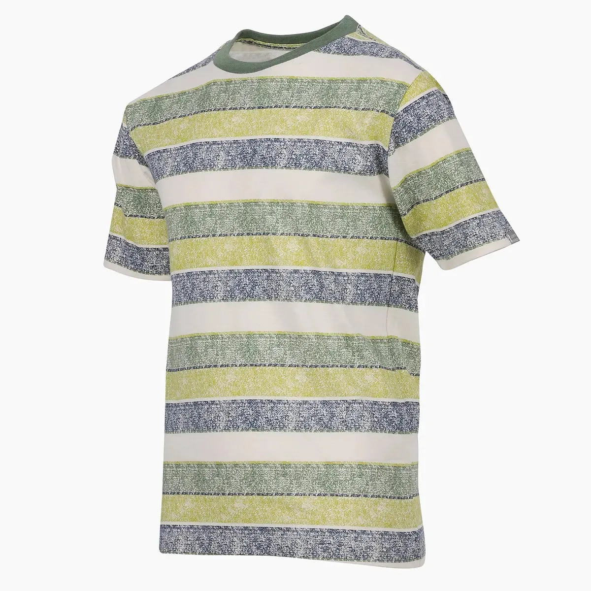 Lucky Brand Boy's Cozy Stripe Short Sleeve T-Shirt