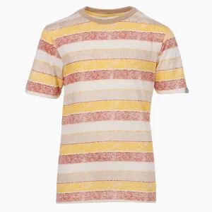 Lucky Brand Boy's Cozy Stripe Short Sleeve T-Shirt