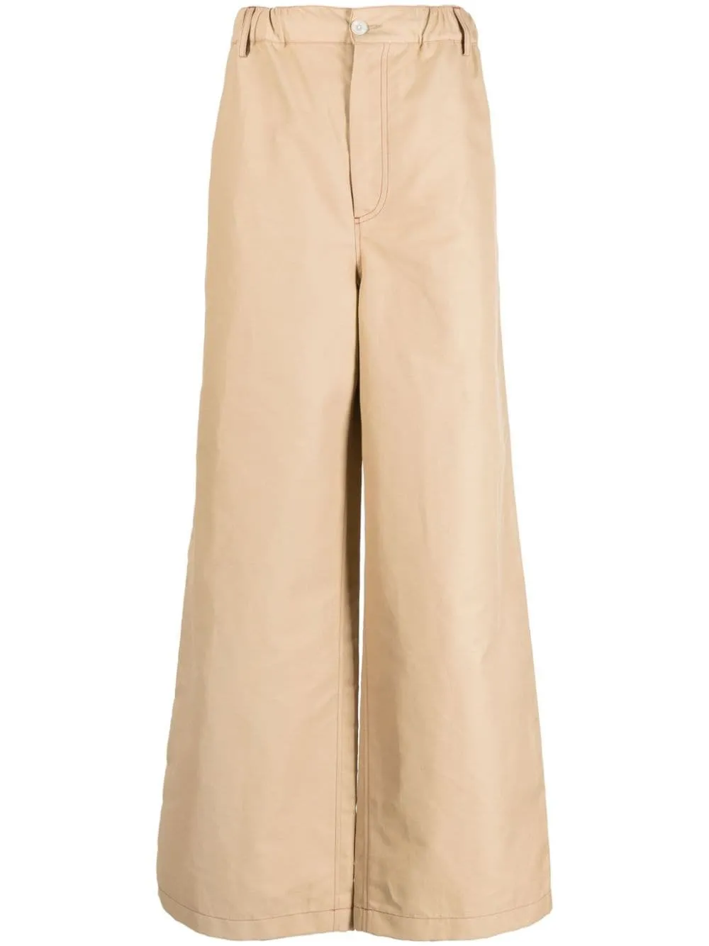 MARNI STRAIGHT-LEG WOVEN TROUSERS