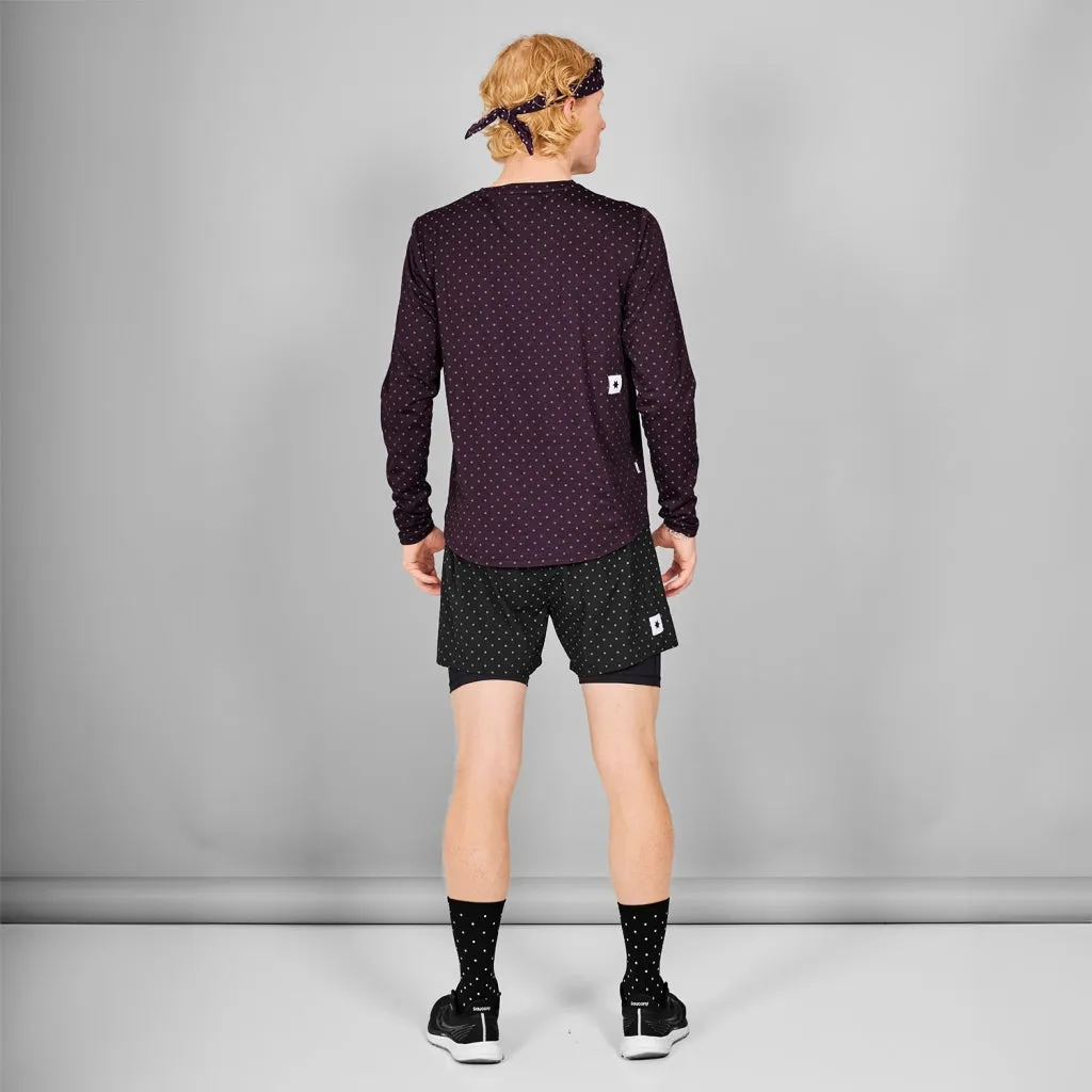 Reflective Polka Pace Long Sleeve