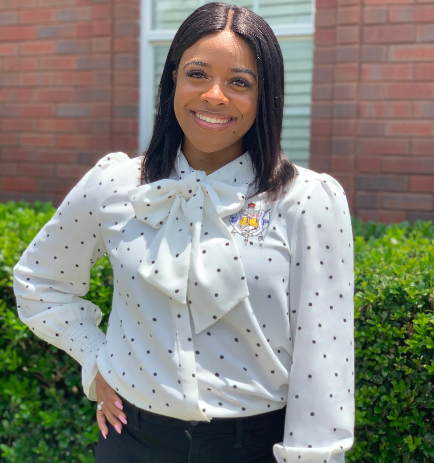 SGRHO Polka Dot Shirt