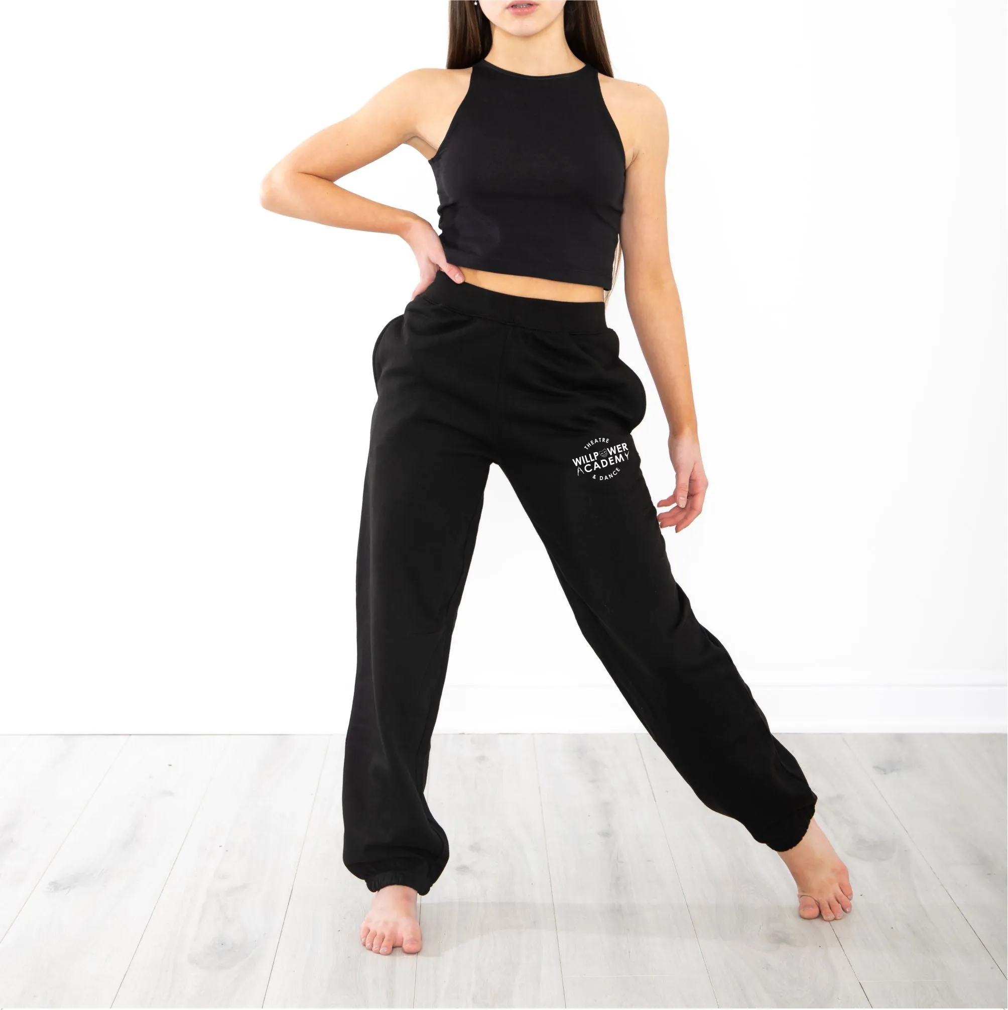 Willpower Dance Academy Adults Cuffed Joggers