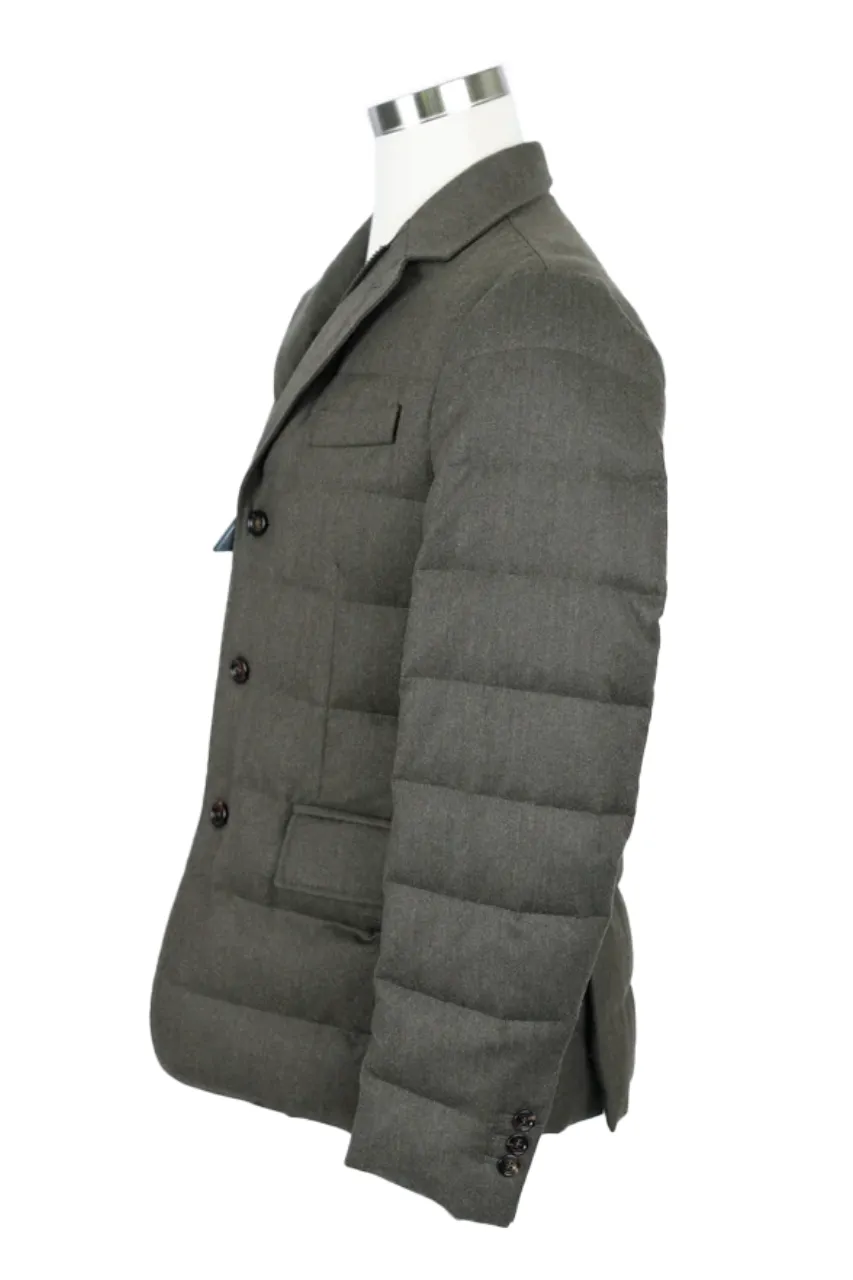 Wool Puffer Blazer